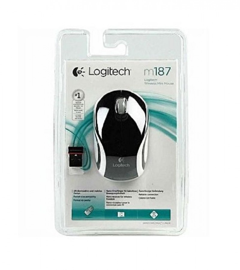 Logitech M187 Wireless Mouse High Copy