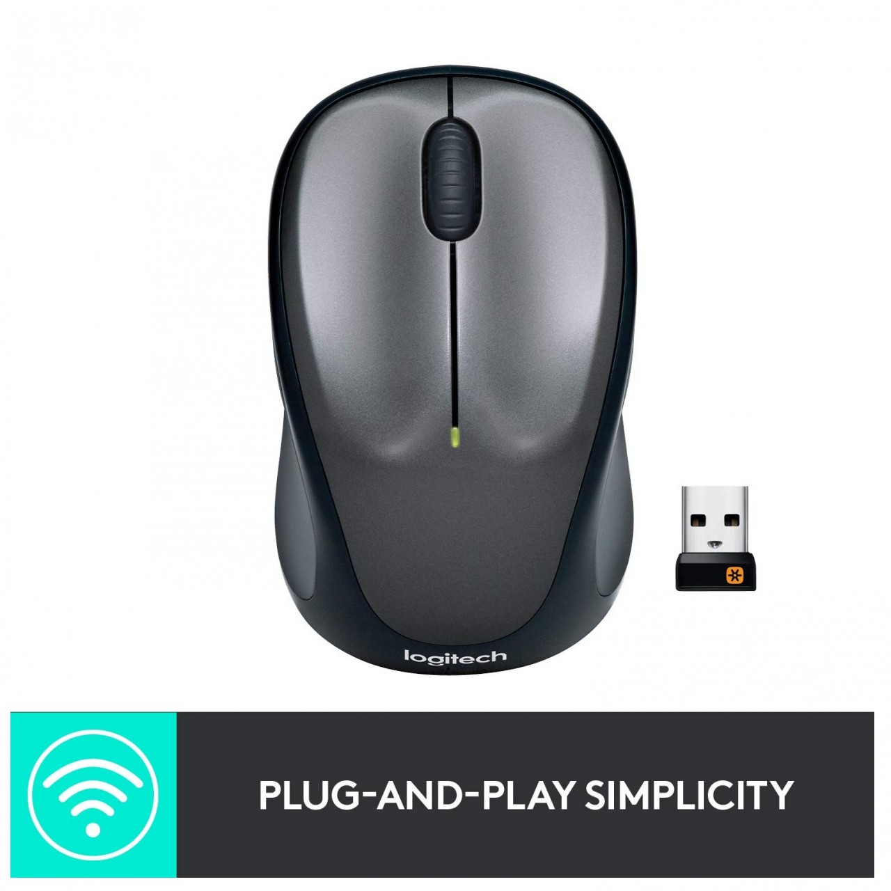 Logitech M235 Wireless Mouse For Mac & Windows - Black( Original)