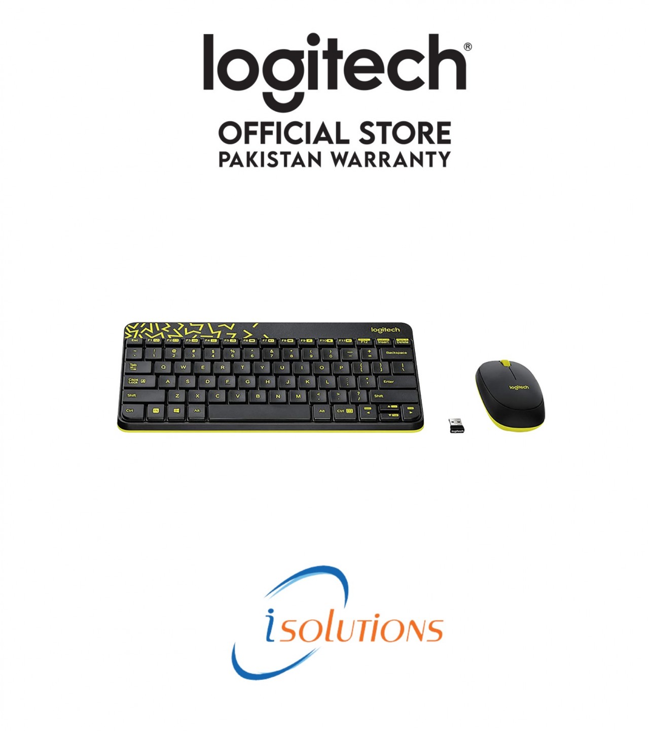 Logitech - MK240 Nano Wireless Keyboard & Mouse Combo