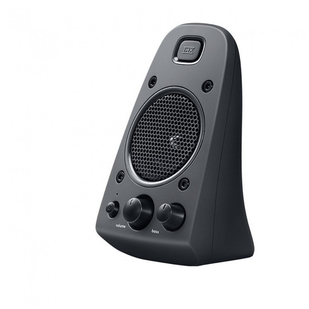 logitech z625 speaker system with subwoofer and optical input
