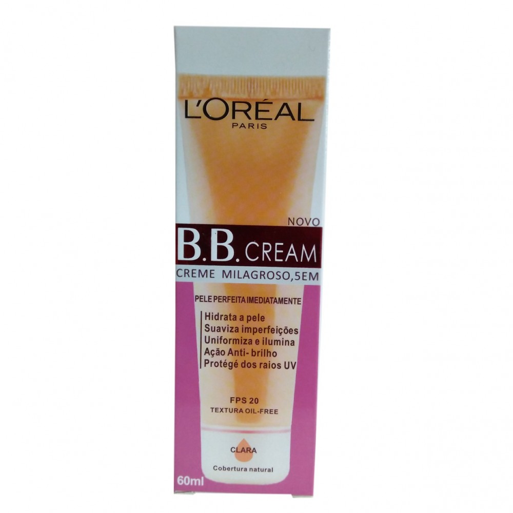 Loreal Paris Novo B.B. Cream With Sunburn Protection - 60 ML