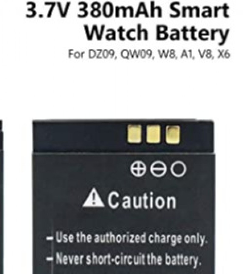 LQ-S1 Smart Watch Battery with 380mah Capacity