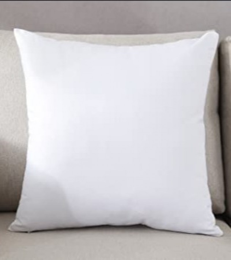 Pack of 5 Throw Cushion Pillow With Filling - (White 16*16)