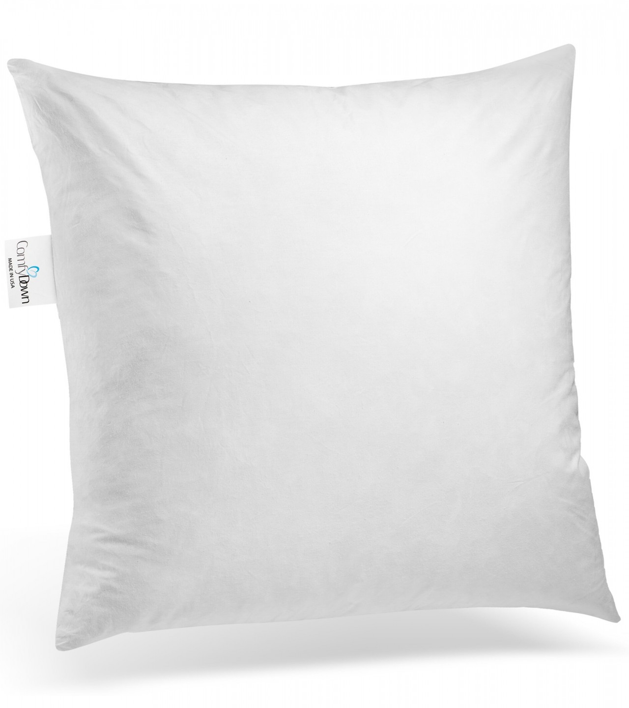 Throw Cushion Pillow With Filling - (White 16*16)