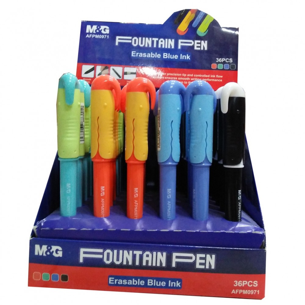 M & G Fountain Pen Box For Kids - 36 Pieces