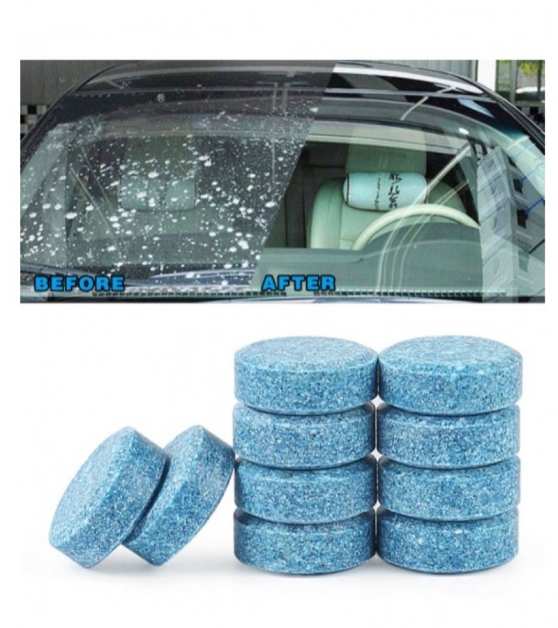 5Pcs Car Windshield Glass Washer Cleaner Compact Effervescent Tablets