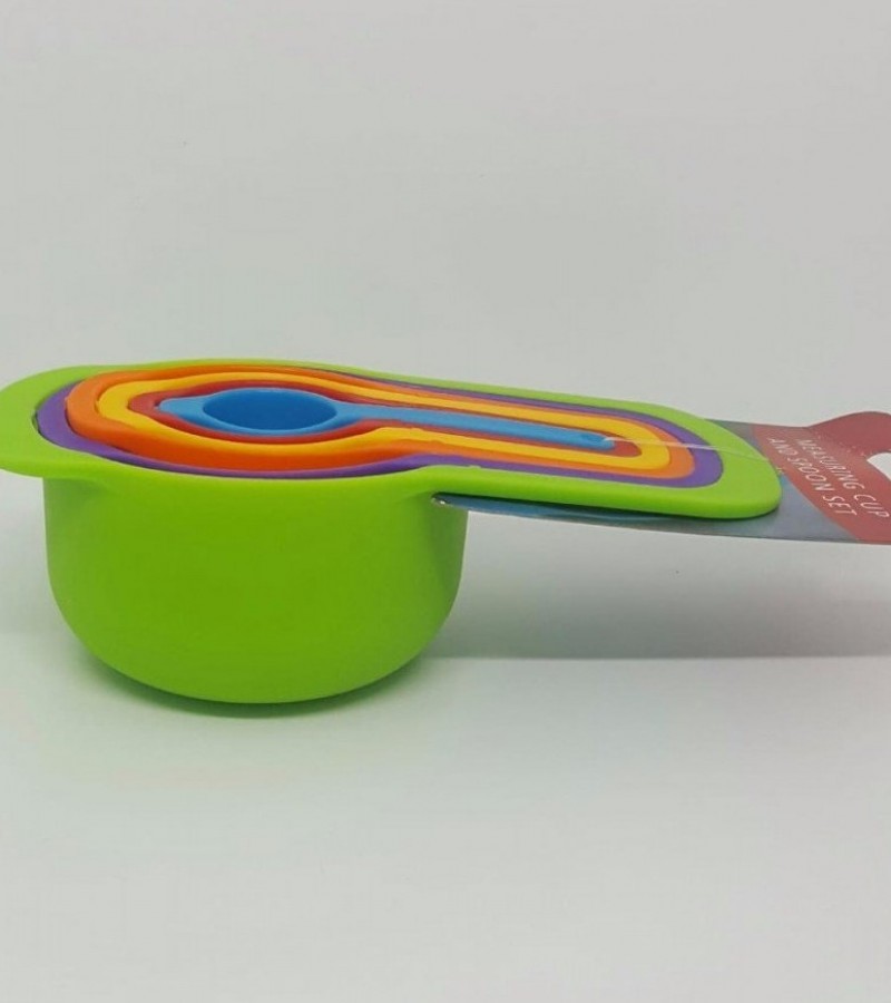 Measuring Cup and Spoon Set - Multi Color