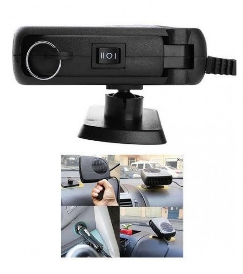Sogo Car Heater 12V 2000W Hot & Cool - Black