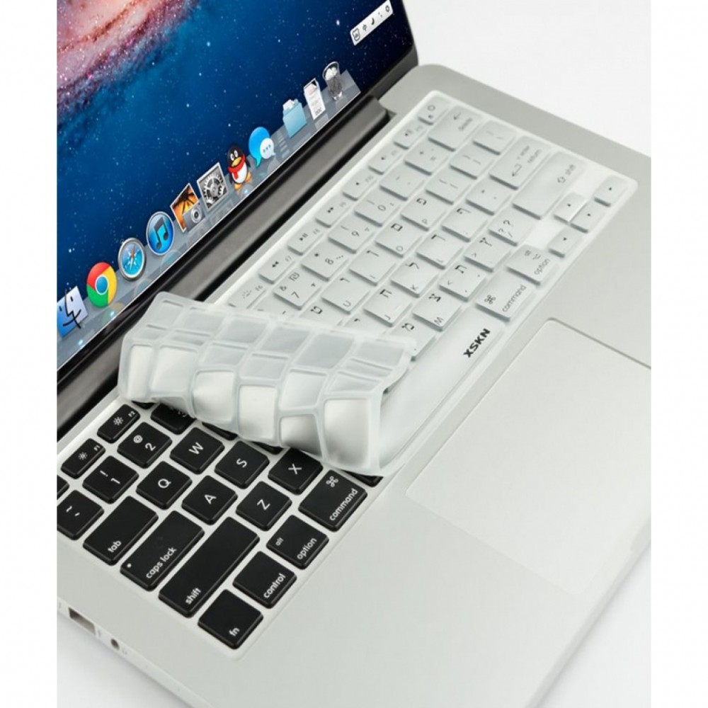 Macbook Air 15 Inch Color Key Skin - Silver