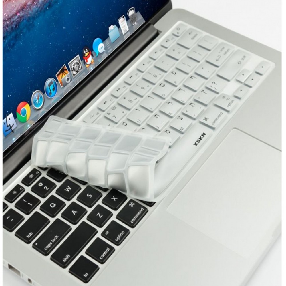 Macbook Pro 13 Inch Color Keyboard Skin - Silver