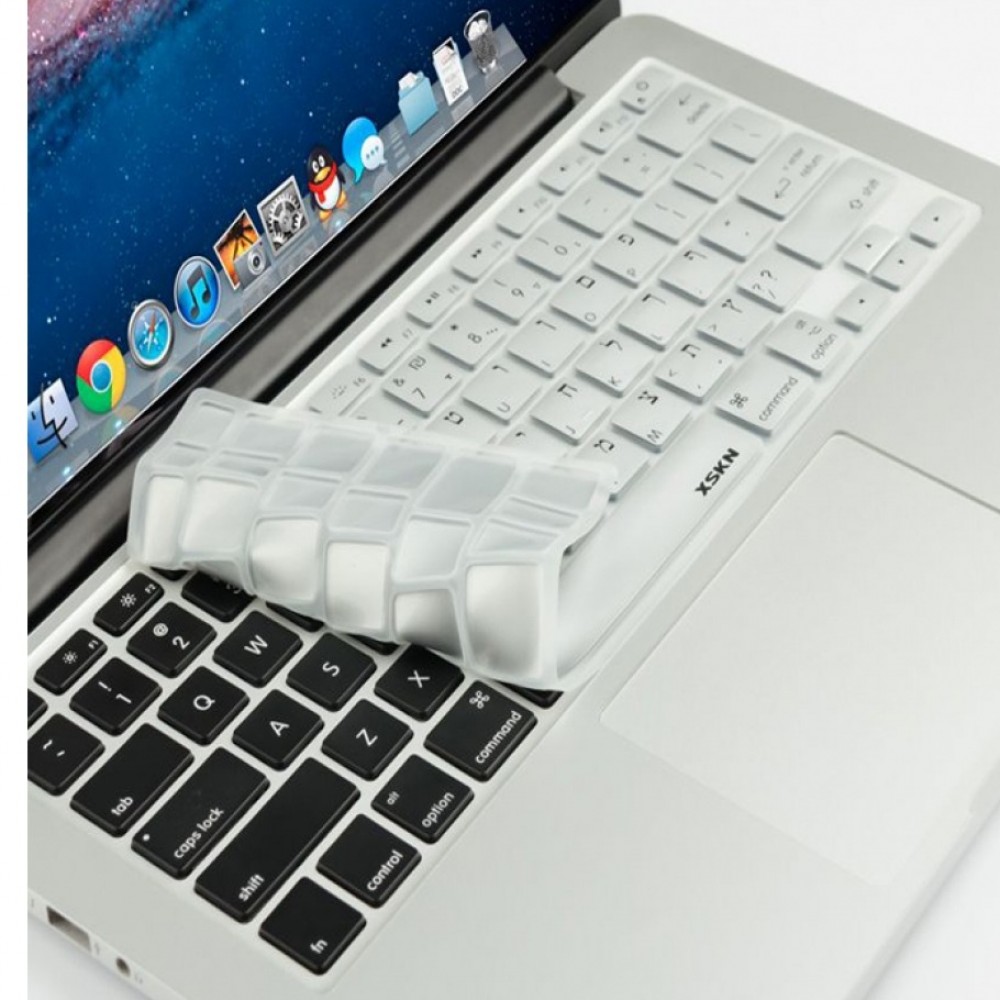 MacBook Retina 13 Inch Color Key Skin - Silver