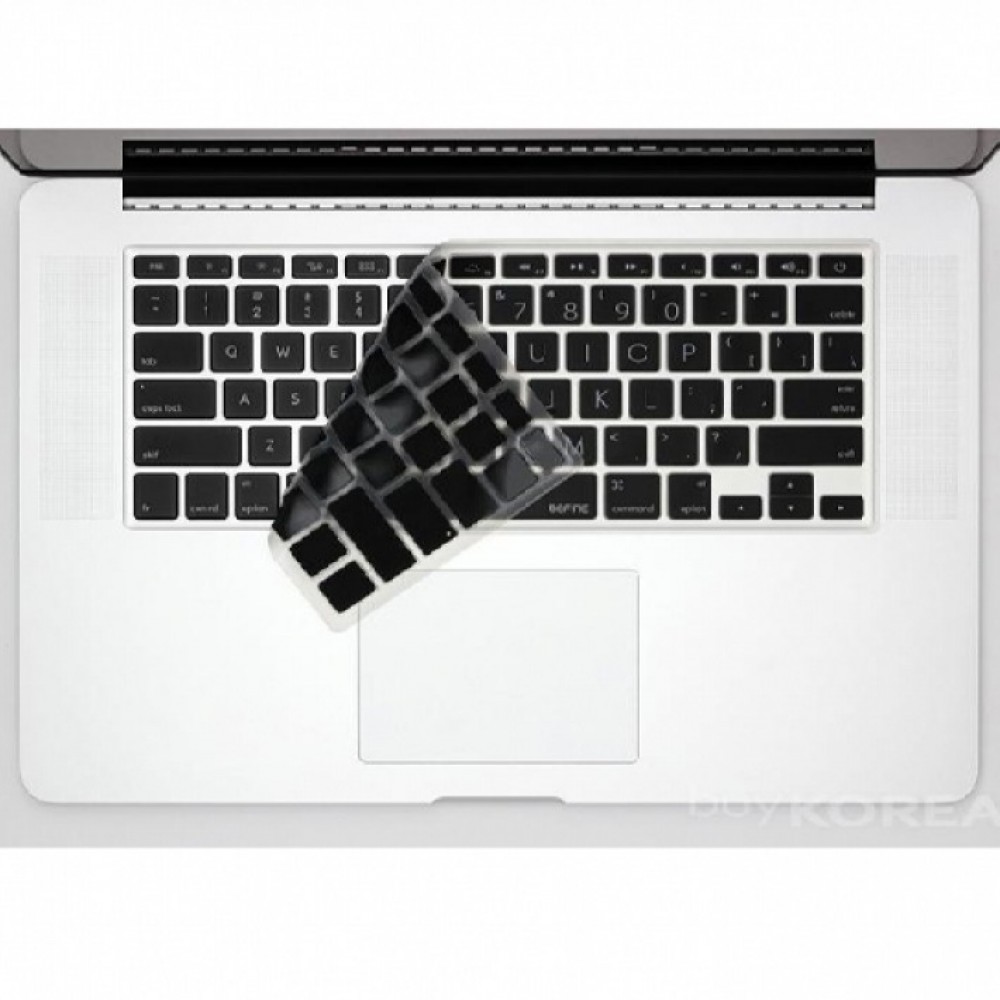 Macbook Touch Bar Pro 15 Inch Color Key Skin - Black