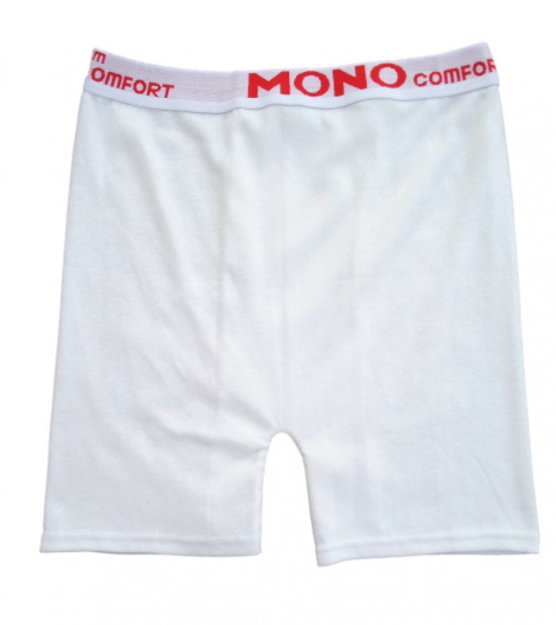 Men Boxer Underwear White - Pack of 3