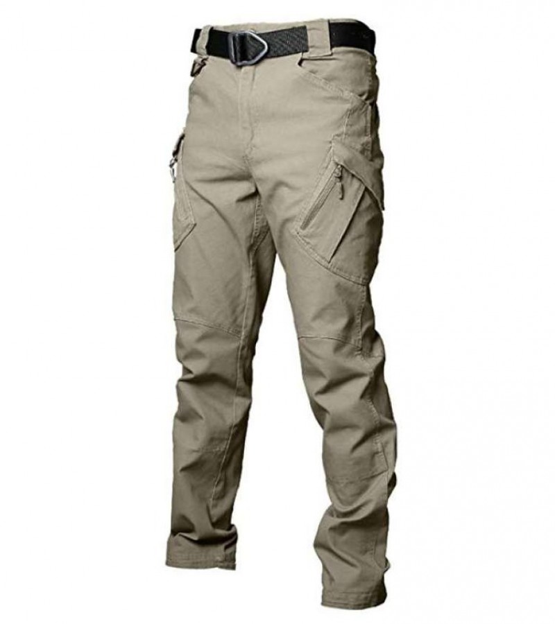 Men's Cargo Trouser Khaki -T004