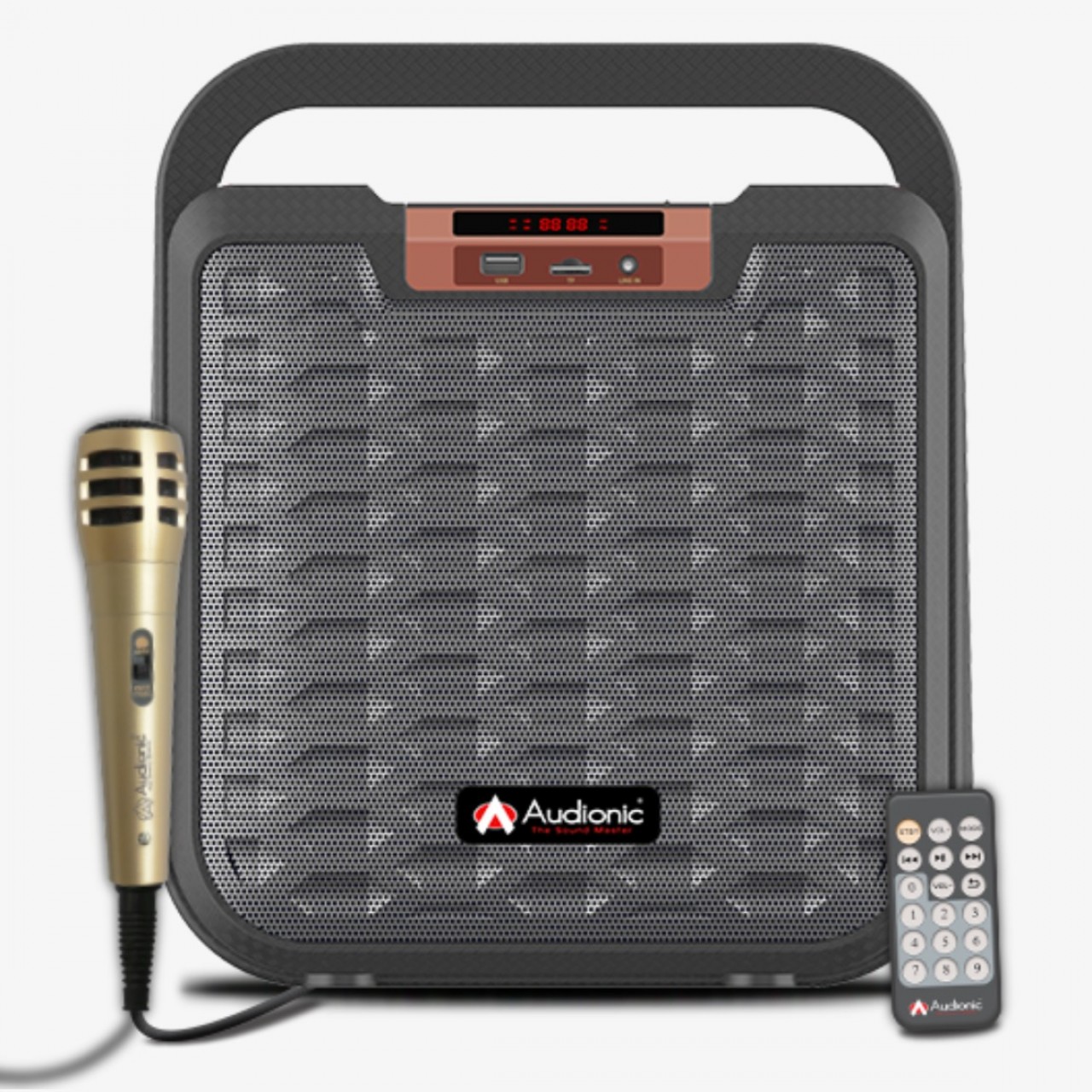 audionic bluetooth speaker with mic