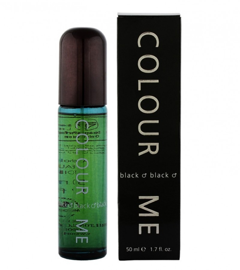 Milton Lloyd Colour Me Perfume for Men - 50 ml - Black
