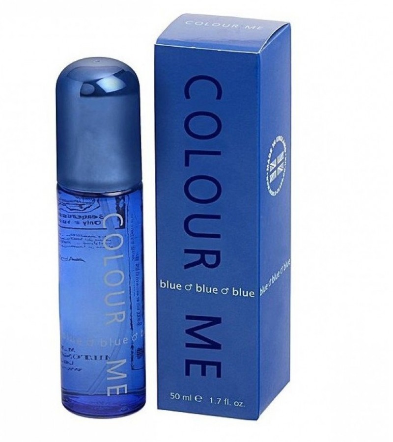 Milton Lloyd Colour Me Perfume for Men - 50 ml - Blue