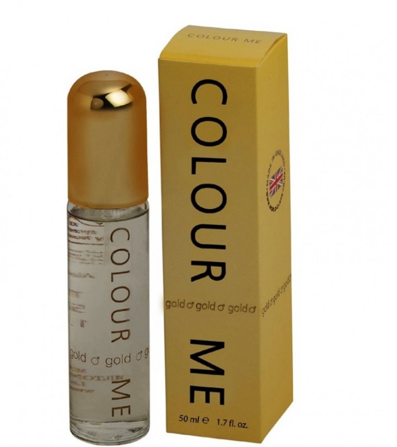 Milton Lloyd Colour Me Perfume for Men - 50 ml - Golden