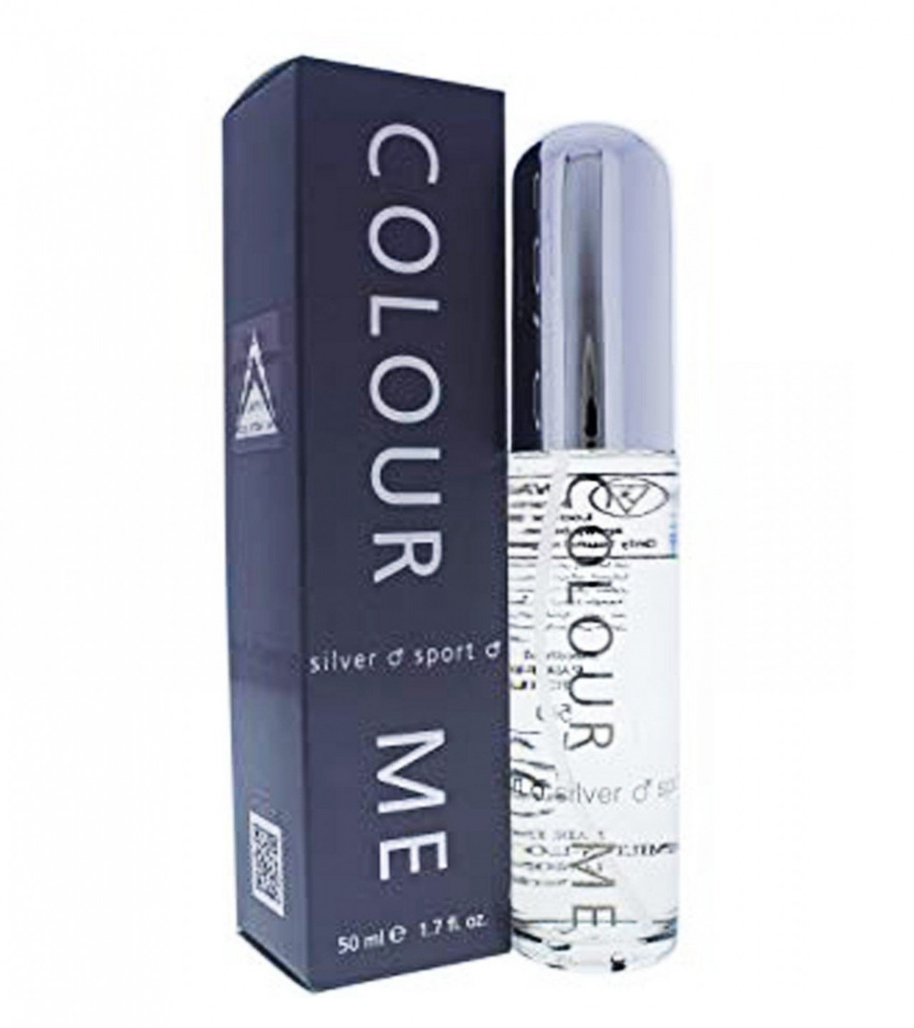 Milton Lloyd Colour Me Sport Perfume for Men - 50 ml - Silver Sport