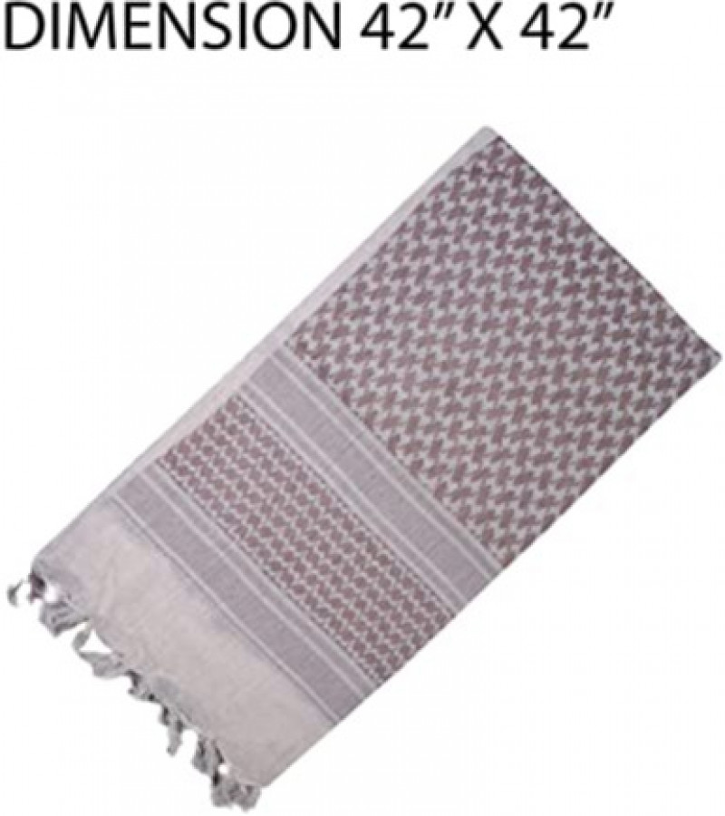 Cotton Scarf for Fashion Minarat Shemagh Scarves  For All Seasons 100% Cotton