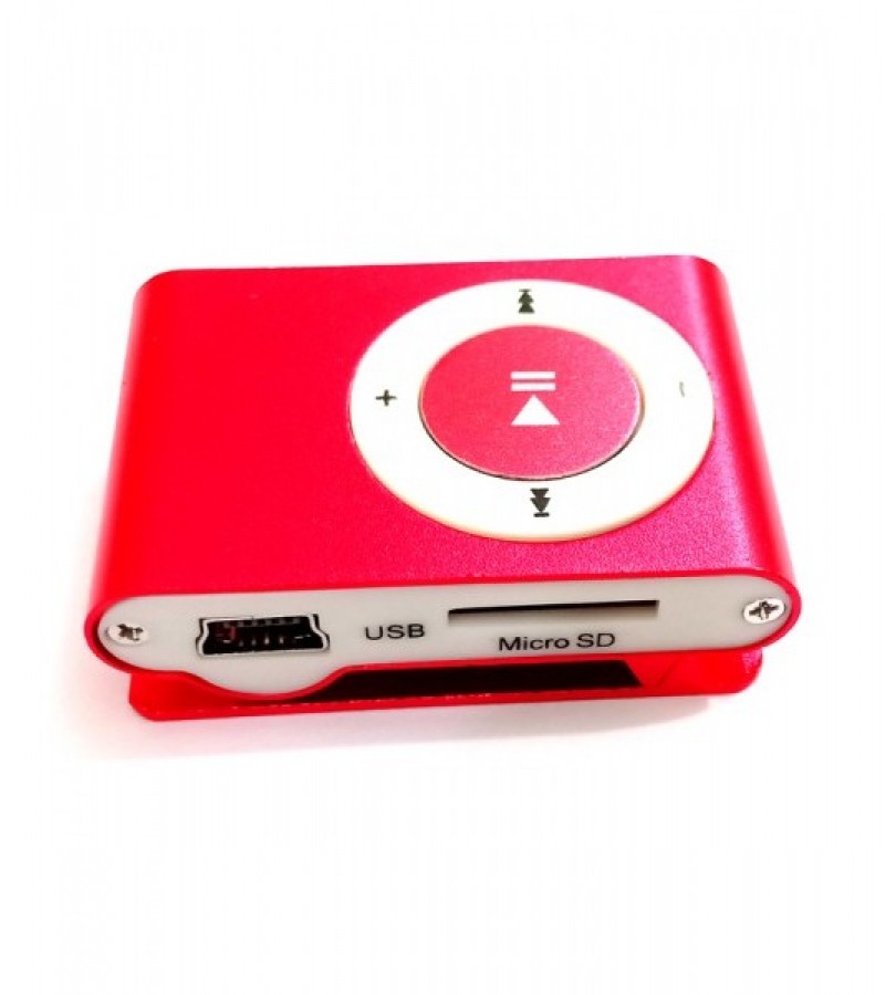 Mini MP3 Player Memory Card Supported & Rechargeable