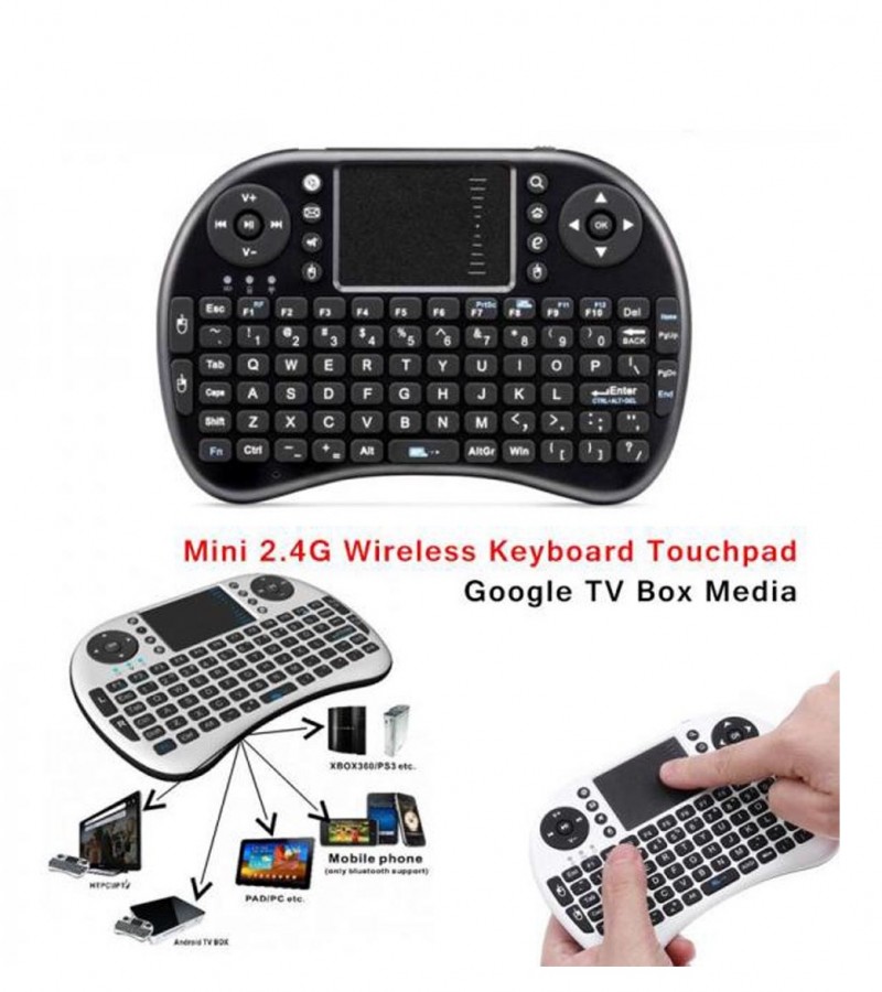 MINI TOUCH PAD RF500 KEYBOARD MOUSE BLUETOOTH FOR SMART PHONE , MOBILE, ANDROID