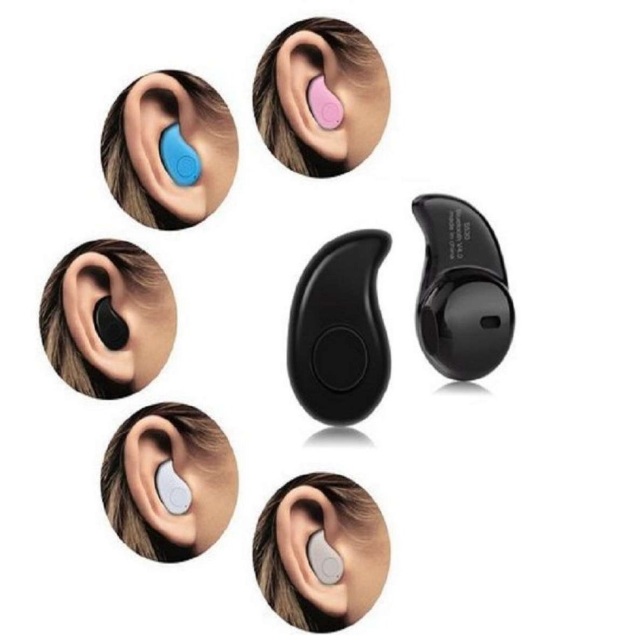 Mini Wireless Bluetooth In-Ear Headset Earphone -  Rechargeable - Fast Charging