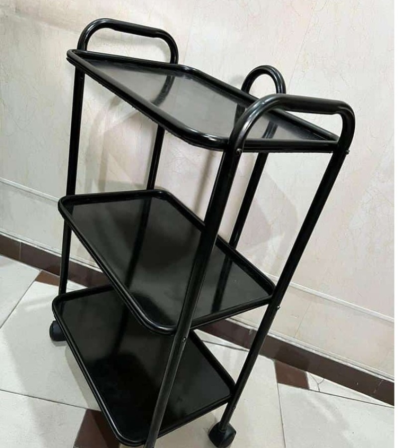 3-Tier Trolley With Wheels For Easy Movement