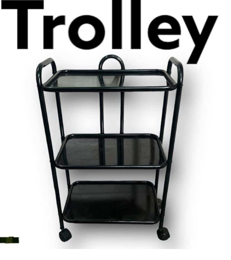 3-Tier Trolley With Wheels For Easy Movement