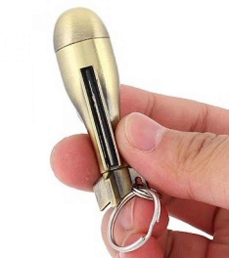 Missile Waterproof Refillable Lighter Keychain