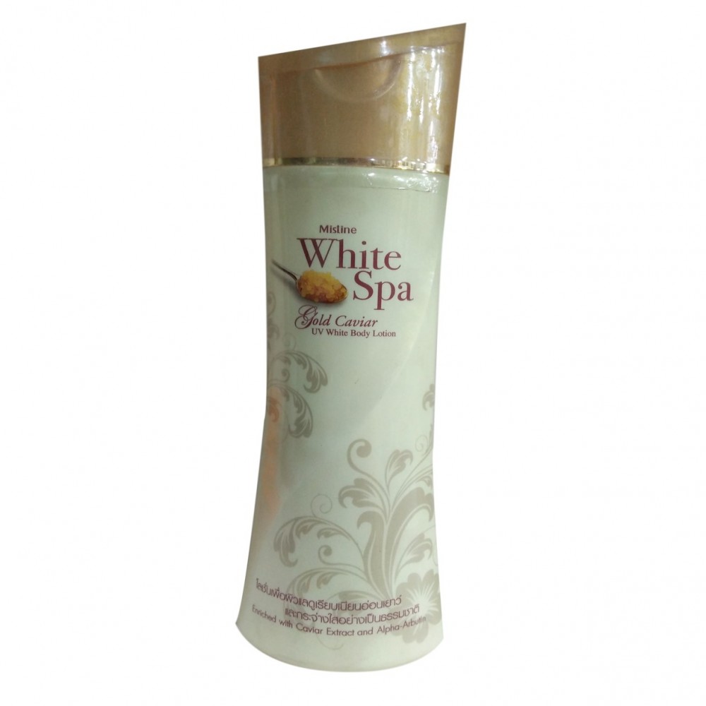 Mistine White Spa White Gold Caviar UV White Body Lotion - 200ml