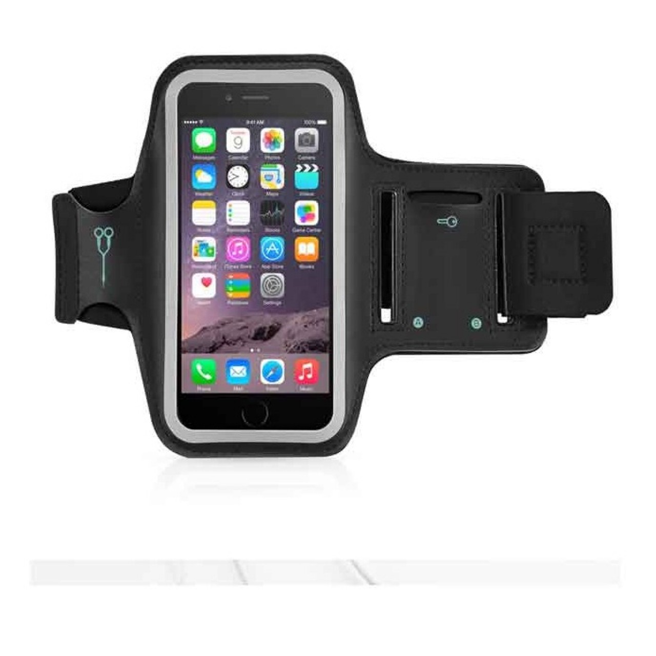 Mobile Sports Running Arm Band - Black