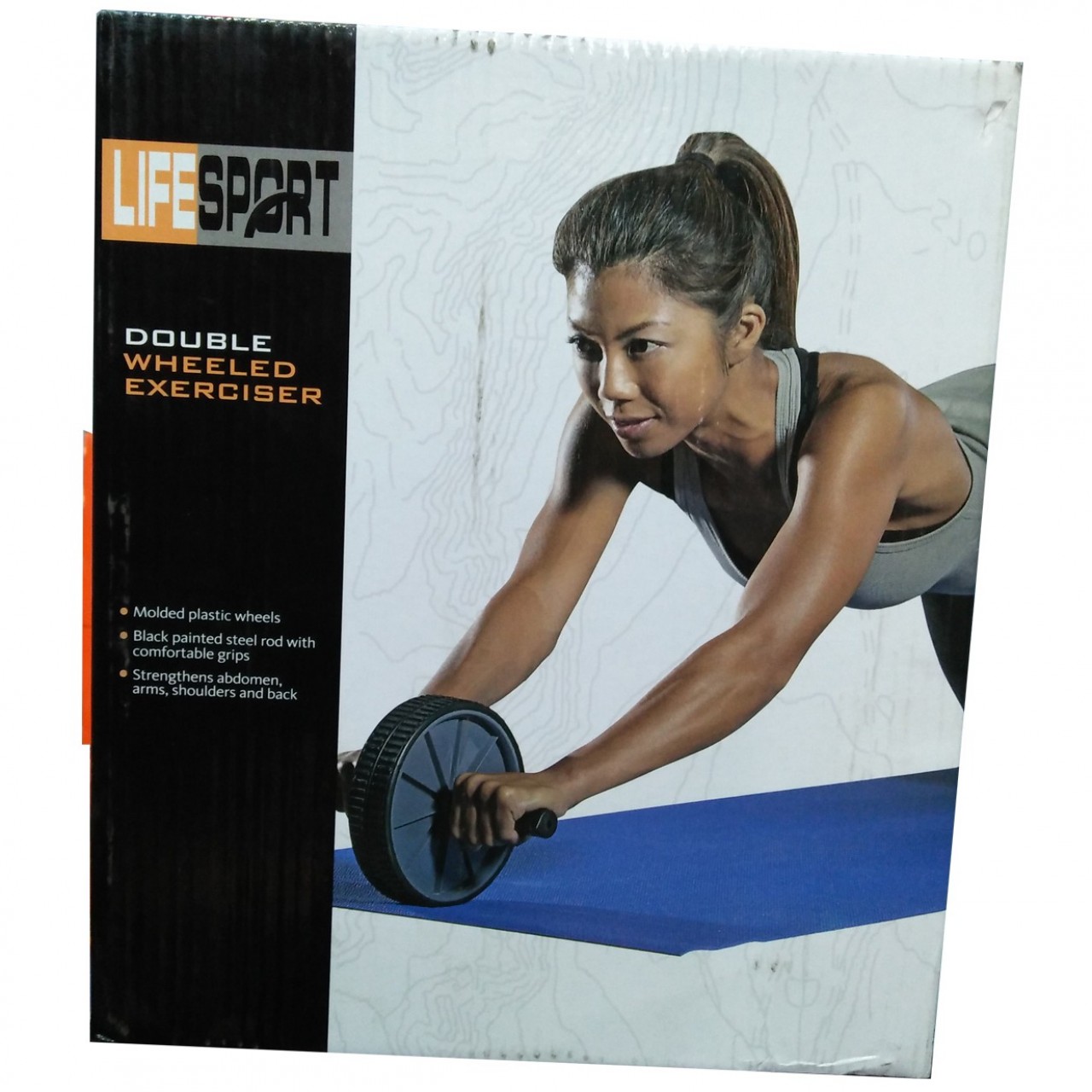 Molded Doubled Wheeled Exerciser - Sale price - Buy online in Pakistan ...