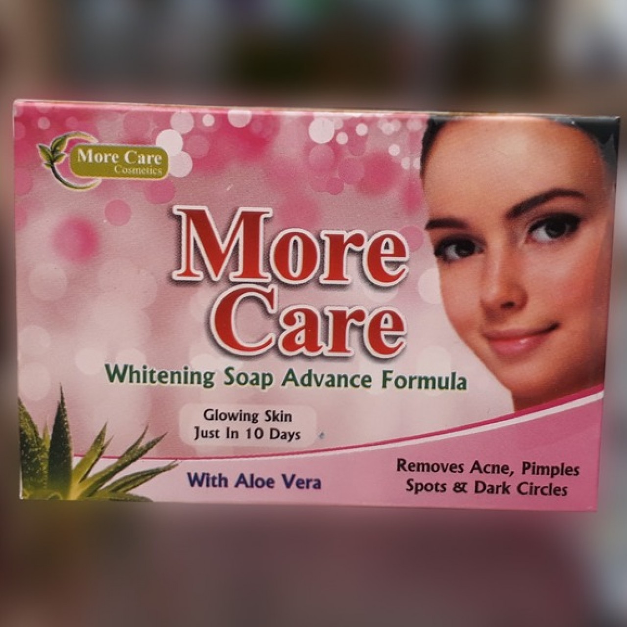 More Care Whitening Soap Advance Formula With Aloe Vera