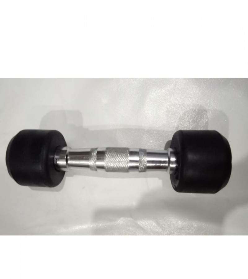 3KG Lean Fitness Rubber Dumbbell Pairs