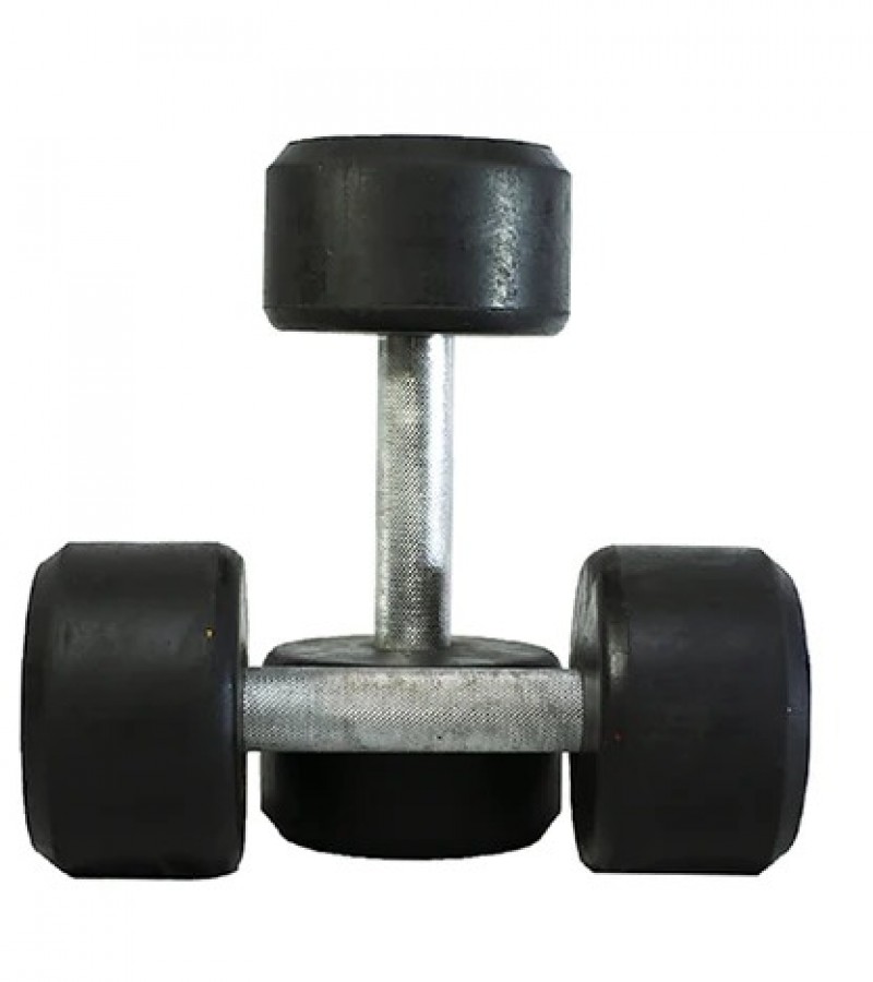 5KG Rubber Dumbbells Pair