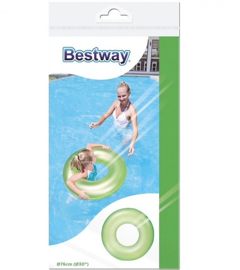 Bestway 36024 - Tube Swimming Pool Tube Ring - 30 inch