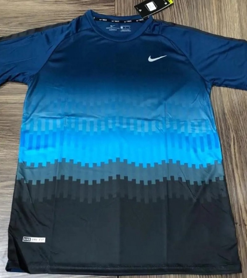 Dri Fit Shirt Nike Blue