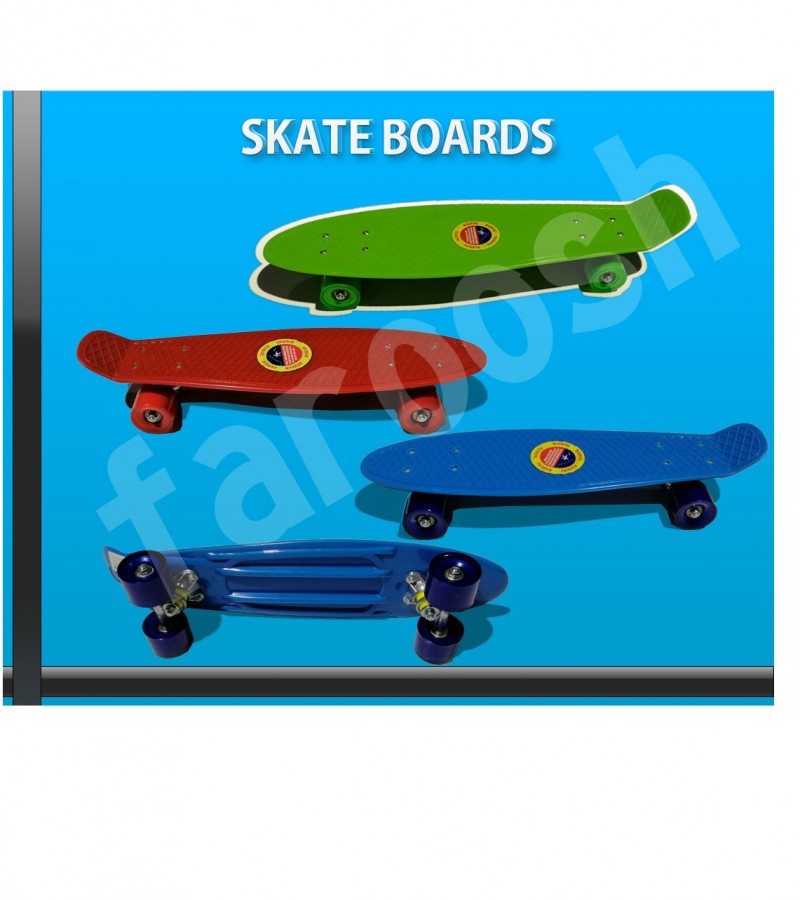 Fiber Skateboard 22 Inch for Boys & Girls - Durable