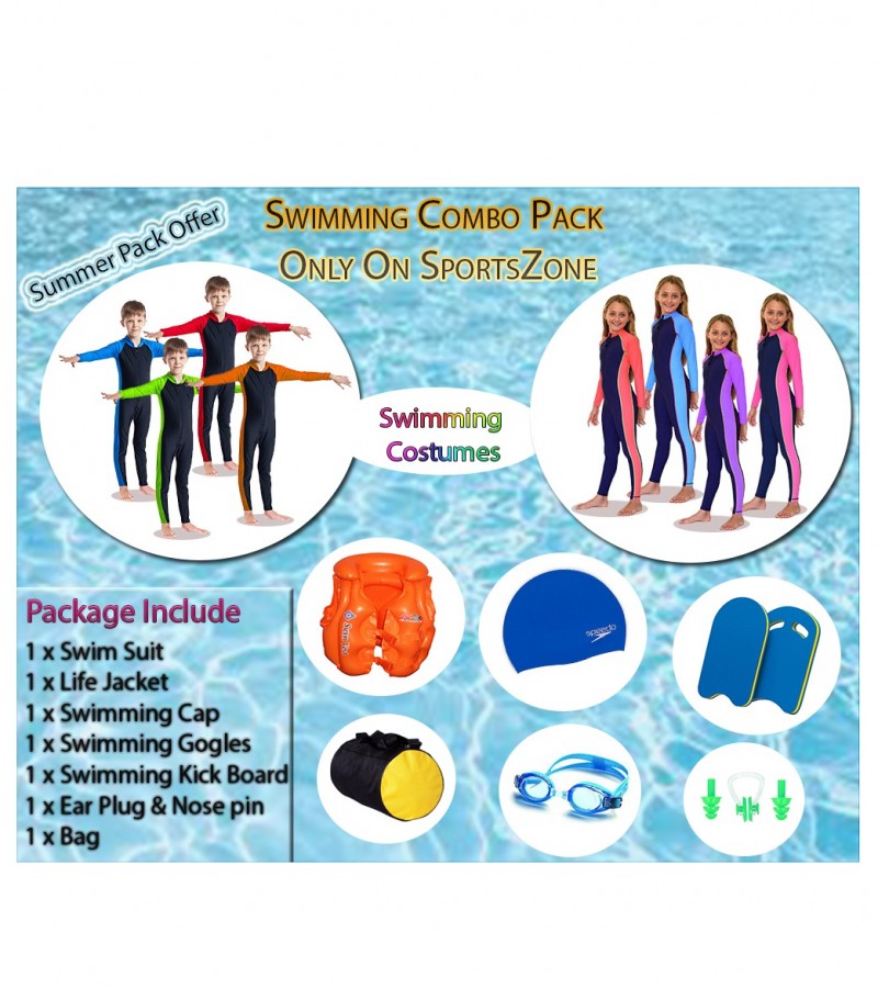 Swim wear Costumes Girls/Boys Combo Pack