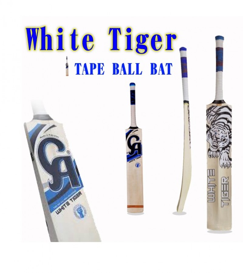 Tape Ball Bat (CA White Tiger)