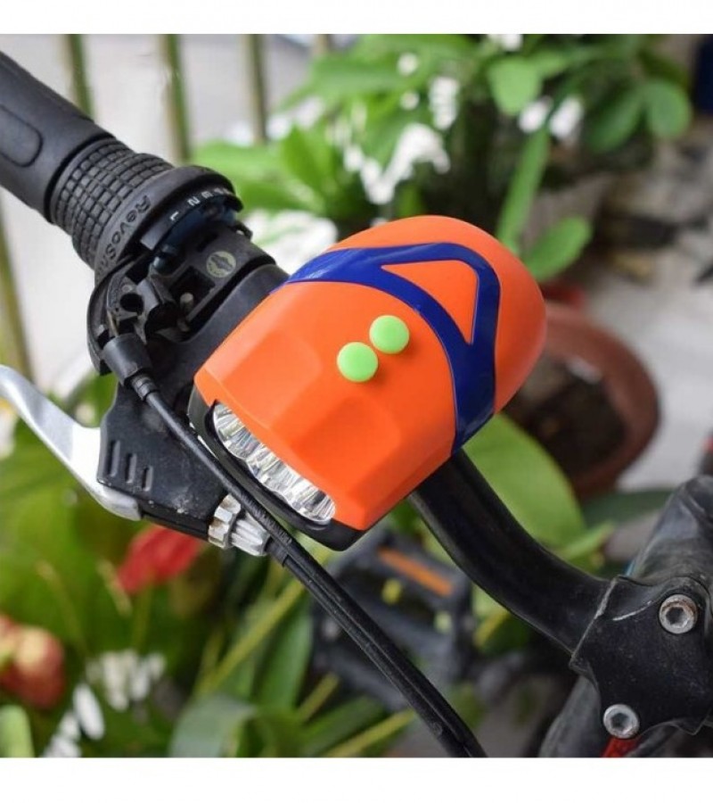 3 Modes Bicycle LED Light With Horn Speaker