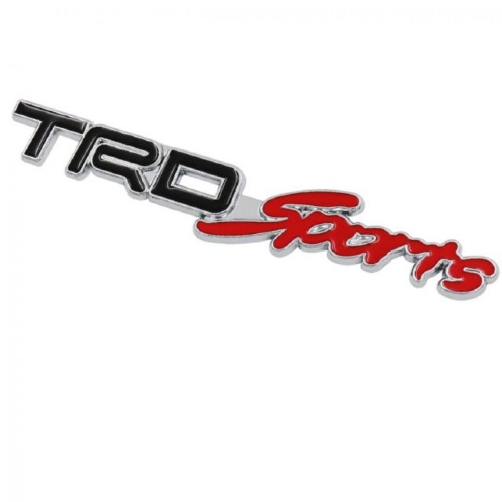 3D Metal TRD Sports Car Logo