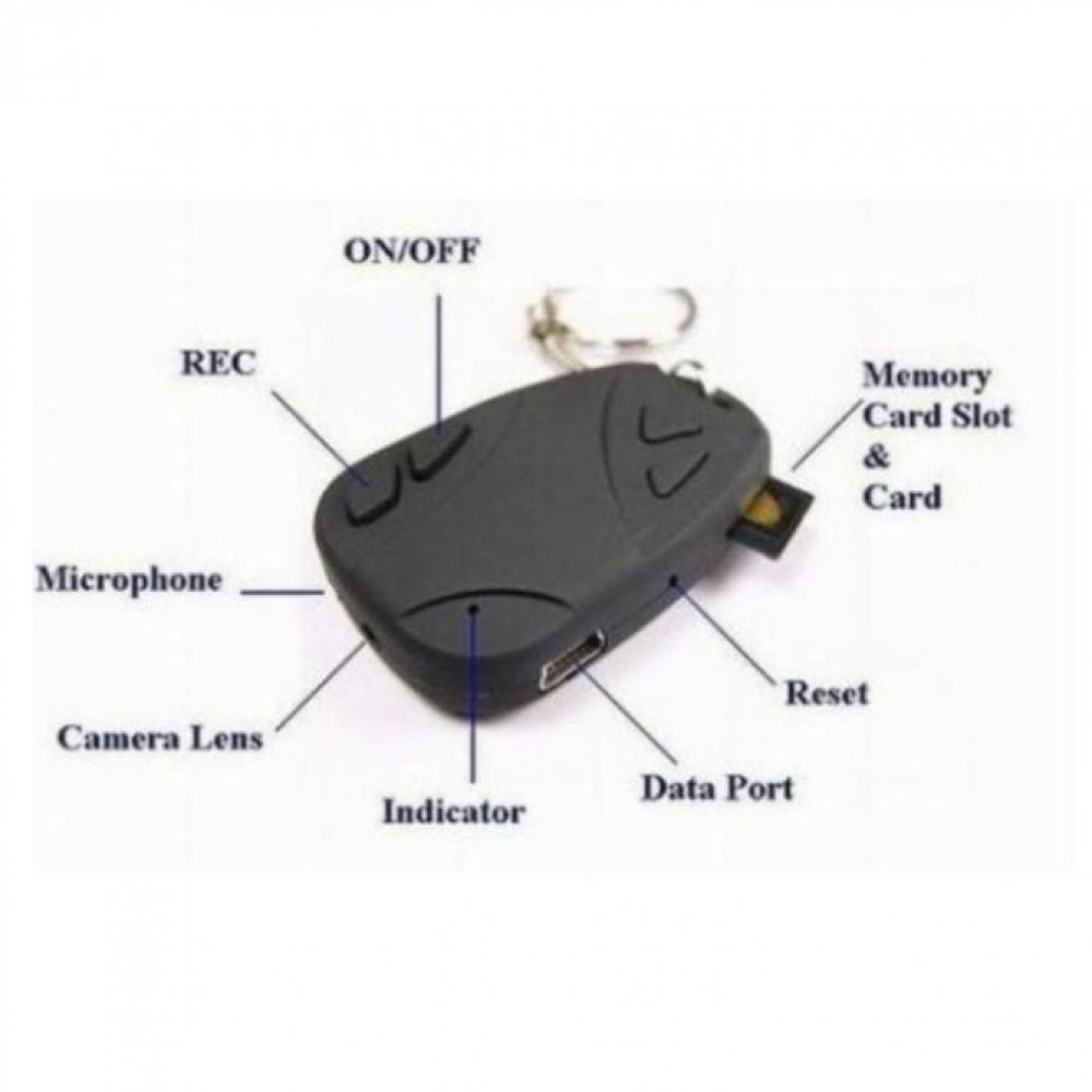 808 Car Key Chain Micri Camera Pocket Camcorder