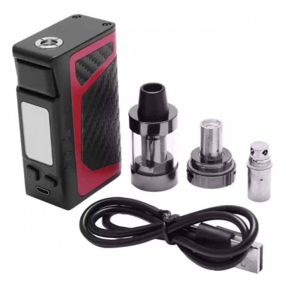 80W Electronic Cigarette 510 Thread 3.5ml Atomizer 2000mAh Built-in Battery Metal Body