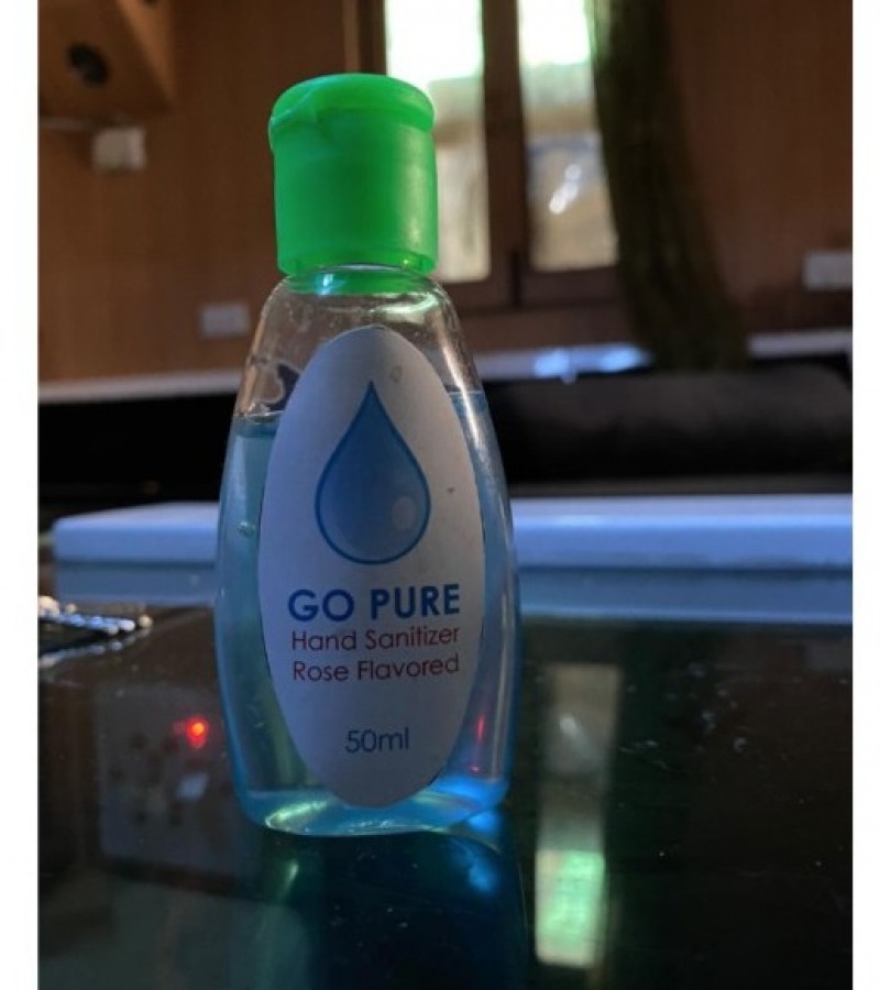 99.9% Germs Kills GoPure Rose Flavoured Hand Sanitizer