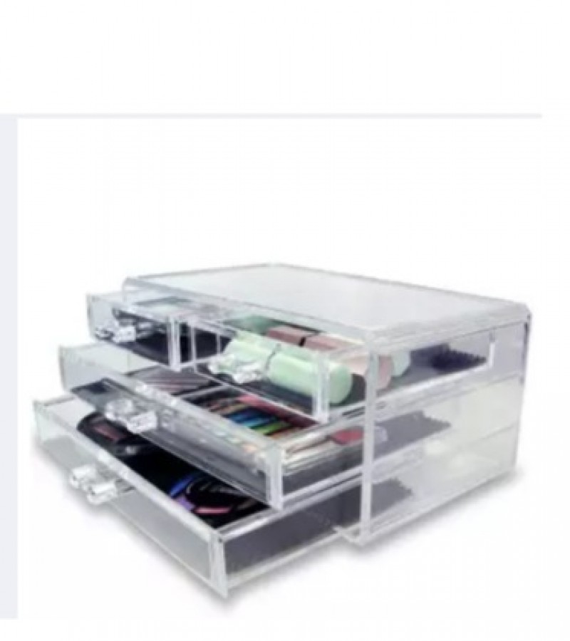 Acrylic Cosmetic Drawer For Make Up Rack & Jewelry Organizer