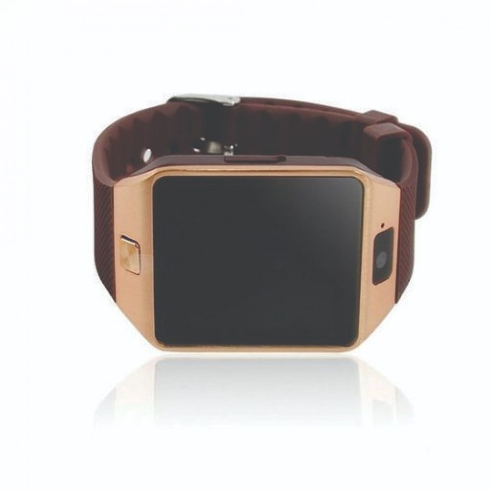 Android Smart Watch GOLDEN DZ09 With GSM Slot - Bluetooth Supported