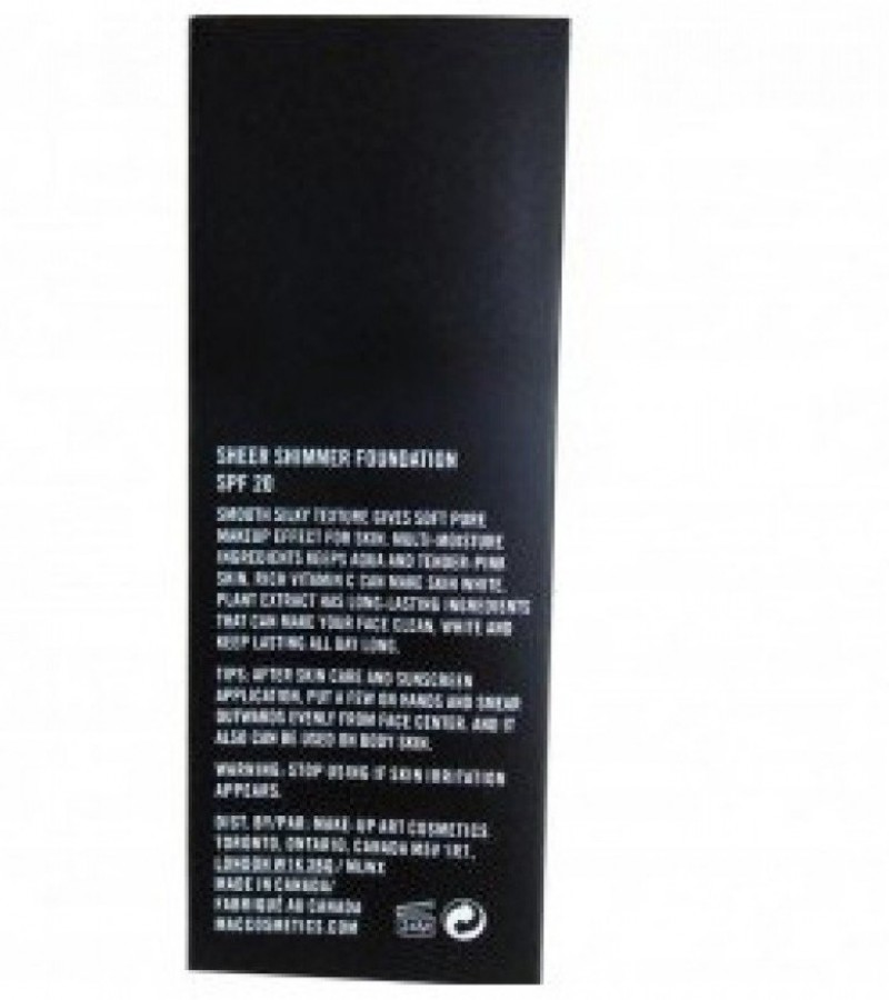 BB Sheer Shimmer Foundation With SPF 20