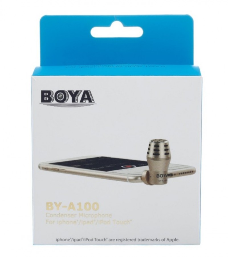 BOYA BY-A100 Omni Directional Condenser Audio Recorder Microphone